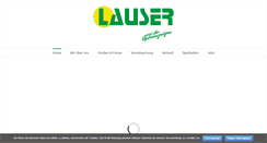 Desktop Screenshot of lauser.com